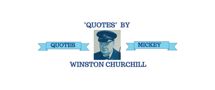 Winston Churchill Quotes and image