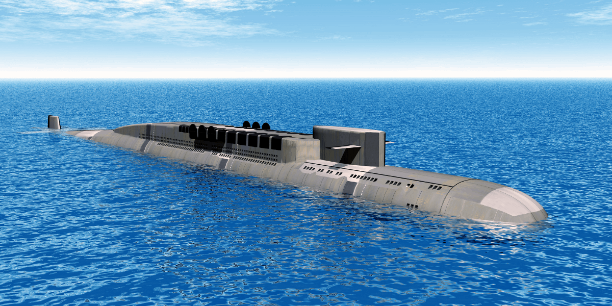 blue ocean , submarine